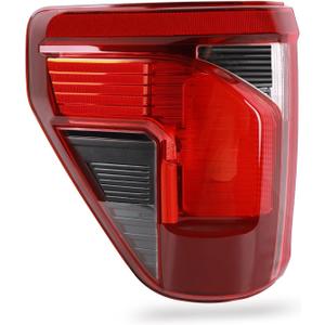 Halogen Tail Lights Compatible With 2024 2025 2026 Ford F150 XL/XLT/STX/Tremor W/Blind Spot Type Left Driver Side Taillights Replace RL3Z13405C FO2818161