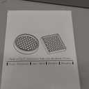 Non Slip Furniture Pads - 2" Anti Skid Caster Cups, 12PCS Round Furniture Coasters for Hardwood Floors, Anti Slide Furniture Cup Bed Couch Floor Protectors,Furniture Stoppers to Prevent Sliding(Black)