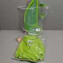 Tinkerbell Costume for Girls,Toddler Girls Fairy Dress with Pixie Elf Ears and Wings,Princess Dress Halloween Fairy (Size 120, Green)
