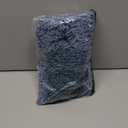 Toilet Rugs U Shaped Washable 20''x20'',Ultra Soft Absorbent Chenille Non Slip Contour Bathroom Rugs for Toilet,Dry Quickly, Machine Washable Bath Mats,Denim Blue