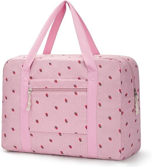 Travel Duffel Bag Foldable Weekender Overnight Bag for Men Women Lightweight Carry on Tote Bag For Spirit Airlines