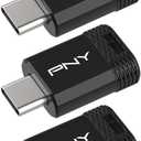 64GB PNY Elite-X Fit Type-C USB 3.2 Flash Drive  Up to 200MB/s Read, Advanced Performance, Convenient Portable Data Storage, Ultra Compact Fit Design, Type-C Connector, 3-Pack