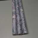 3 x Boho Floral Wallpaper Peel and Stick Leaf and Bird Contact Paper Blue and Pink Wallpaper for Cabinets Thickened and Waterproof Self Adhesive Removable Wallpaper for Bedroom Vinyl 17.378.7