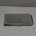 Kitchen Sink Splash Guard 24inch Grey Silicone Faucet Mat Draining Mat Longer Silicone Faucet Handle Drip Catcher Tray Bathroom Countertop Protect Mat for Kitchen Bathroom, Drip Protector Splash (Gray)