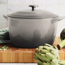 Trmontina 4-Quart  Enameled Cast Iron Round Dutch Ovens, (Gray)