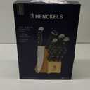 HENCKELS Premium Quality 12-Piece Statement Knife Set with Block, Razor-Sharp, German Engineered Informed by over 100 Years of Masterful Knife Making, Lightweight and Strong, Dishwasher Safe (Natural)