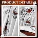 Christmas Halloween Ghost Reading Book Blanket 50 x 60 Inches Soft Knit Throw with Ghosts Reading Book Pattern Halloween Christmas Decoration Gift for Living Room Couch Sofa Bed