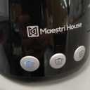 Maestri House Milk Frother, 4in1 Electric Milk Steamer and Frother, 16.9OZ 600W Smart Touch Control Hot and Cold Foam Maker, Memory Function for Latte, Cappuccinos, Warm Milk, Hot Chocolate Milk