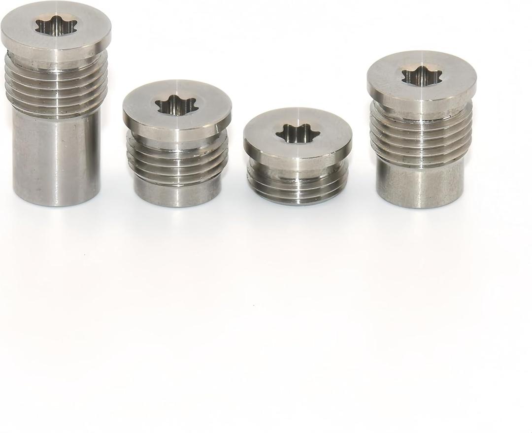 4pc Golf Weight Screw Compatible Fit for LAB Golf MEZZ.1, MEZZ.1 Max Putter 2.5g / 6g / 8g / 11g Clubs