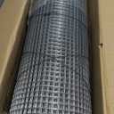 Hardware Cloth 1/2 inch Square Openings - 19 Gauge 24'' x 100' Hot-Dip Galvanized Wire Mesh, Welded Cage Wire Rolls Great for Animal Enclosure Chicken Coop Flower Beds Rabbits Wire Fencing
