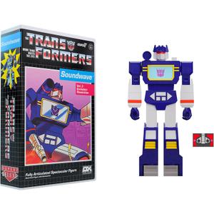 Super7 Transformers Deluxe Soundwave (VHS) - 7" Transformers Action Figure with Accessories Classic Cartoon Collectibles and Retro Toys Super7 Transformers Deluxe Soundwave (VHS) - 7" Transformers Action Figure with Accessories Classic Cartoon Collectibles and Retro Toys