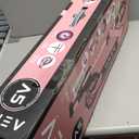 Aero Big Wheels Kick Scooter for Kids 6+, Teens & Adults | Light Up Wheels, Hand Brake, Rubber Deck Mat & Shock Absorption | Foldable & Height Adjustable