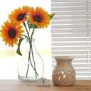 Hosley Elegant Ceramic Oil Warmers with Leaf Pattern and Speckle Design 4.5 Inches High Tealight Compatible for Aromatherapy and Home Decor Set of 3 (Cream 2)