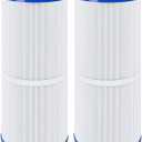6CH-960 Spa Filter Compatible with PJW60TL-F2S,Jacuzzi Filters J-300, J400,Filbur FC-2800,6540-476, 6540-383,60 Sq. Ft Hot Tub Filter Cartridge with Closed Handle(Not be Removed),2-Pack