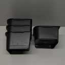 Generic 4pcs Table Risers for Desk Legs Black Bed Raisers Blocks Bed Leg Pads Rubber Furniture Riser