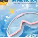 Kids Goggles Age 4-16, Anti-Fog UV 180Clear View Kids Swim Goggles, 3 Pack Swimming Goggles Waterproof Pool Goggles