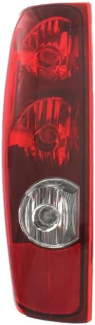 CarLights360 For 2004-2012 Chevy Colorado Rear Tail Light Driver Side Assembly Unit GM2800164-replaces 25821848