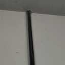 Shower Curtain Rod 56-104 Inch, 1" Diameter Spring Long Adjustable Tension Curtain Rods for Bathroom Windows Closet No Drilling No Rust No Assembly, Black