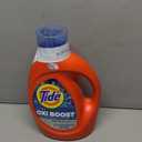 Tide Ultra Oxi Boost Liquid Laundry Detergent, 92 fl oz, 65 Loads, Advanced Stain Remover, Laundry Detergent Liquid with Extra Oxi Power
