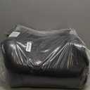 JOEJOY Elevated Dog Car Seat for Small/Medium Dogs up to 35 lbs, Memory Foam Booster Seat with Detachable Washable Cover, Travel-Safe Car Bed with Safety Belts & Storage Pockets, Grey