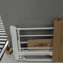 Regalo Safety 29-38.5" Baby Gate for Doorways & Bottom of Stairs, Pressure Mounted Baby Gate with Door for Babies, Toddlers & Pets, Tested & Safe for 30 Years, American Designed, American Owned, White
