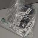 Sunnymove 34 Inch Long Mahjong Mat Bag Cute Double Strapped Canvas Drawstring Mahjong Holder Lightweight Outdoor Carrying Bag for Board Games Travel Storage-Mat Not Include(Black,1 Pc)