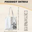 Ballet Dancer Tote Bag, Fashion - Forward Canvas Bag for Daily Use, Ideal Gift for Fashion - Conscious Women