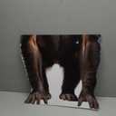 Chimpanzee - Life Size Cardboard Cutout Standup People with Support Standee | Animals -