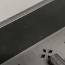 4 Tier Rolling Utility Cart with Handle, REBECAT Utility Cart Made of Multifunctional Storage Organizer Tool for Kitchen, Bathroom, Living Room, Office(Black)