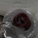 MegaWise Pro Titanium Reinforced 5 in1 Immersion Hand Blender, Powerful with 80% Sharper Blades, 12 Speed Corded Blender, Including 500ml Chopper, 600ml Beaker, Whisk and Milk Frother (red)