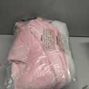 Touchat Shark Blanket Hoodie Onesie, Wearable Blankets Hoodie Adult, Warm Flannel Throw Blanket Tail Sleeping Bag, Cartoon Costume Shark Onesie Funny Gifts for Adults (Pink, M) (M: for 59-63 Inch Height)