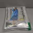 Cosowe Rain Ponchos for Adults Reusable, 2 Pcs Raincoats Emergency for Women Men with Hood and Drawstring (One Size)