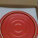 LE TAUCI 3 Quart Ceramic Dutch Oven - Lightweight, Non-Toxic, No Seasoning Needed- Oven, Microwave & Dishwasher Safe, Dutch Oven Pot with Lid for Sourdough, Soup & Stew, Chili Red