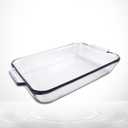 Pyrex Basics 3-qt Oblong with Red Cover