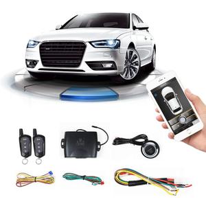 Universal Remote Engine Starter for Car One Key Start Button Open Trunk by Remote Key or App, Keyless Entry by Phone Thanksgiving, for Man (One Way Start Without PKE)