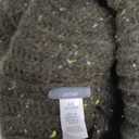 Aerie Speckled Knit Wool Blend Beanie Gray Chunky NWT