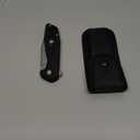 Large Pocket Knife for Men B-FENG, 8.22" Survival Folding Knife with D2 Steel, Aluminum Handle, Secure Button Lock, Includes Pocket Clip and Nylon Sheath for Camping, Outdoor