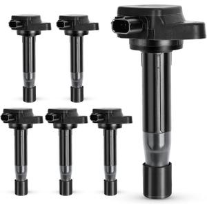 UF603 Ignition Coil Pack Compatible with 2008-2012 HONDA Accord,2008-2017 Honda Odyssey,2012 Honda Crosstour/2009-2012 Acura Rl,2009-2014 Acura Tl,2010-2014 Acura Tsx Replaces# C1624 5C1681 (set of 6)