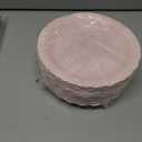 2 x 7 inch Pink Paper Plates 50 Pcs Dessert Plates Dinner Tableware Party Supplies For Birthday Picnic Party Decoration