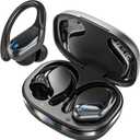 HAOYUYAN Wireless Earbuds, Bluetooth Headphones, Earbuds with 80hr Playtime, LED Power Display, Noise Cancelling, LED Power Display, IPX7 Waterproof Earphones for Gym/Workout/Sport