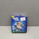 EXPO Low Odor Dry-Erase Kit, Anti-Roll, Assorted Colors (80054)