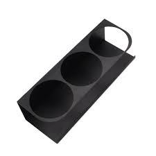 3 Packs Magnetic Cup Holder, Magnetic Bottle Holder - 3 Slot Fridge Kitchen Organiser for Bottles, Drink Rack, Fridge Side Holder for Kitchen, Cafe, Home, Hotel, Workplace