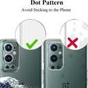 Unov Case Designed for OnePlus 9 Pro 5G, Crystal Clear Phone Case with [Anti-Slip Embossed Pattern], Shockproof Slim Protective [Anti-Yellowing TPU] Back Cover, Great Wave