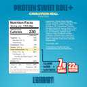 Legendary Foods Cinnamon Roll 22g Protein Bars Gluten-Free, Low Carb Meal Option Sweet Zero Sugar Snack, Keto-Friendly 10-Pack High Protein Pre- or Post-Workout Nutrition Bars (EXP 12/01/26)