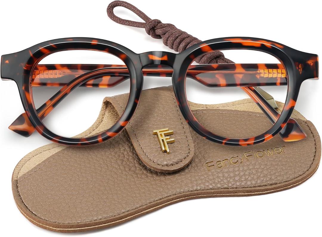 Round Reading Glasses for Women - Tortoise Reader - Vienna Readers