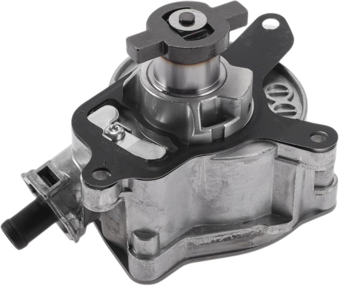 Brake Vacuum Pump No.07K145100H Engine Vacuum Pump for Volkswagen Beetle 2.5L 2006-2014 Aluminum Alloy Silver Tone 1 Pc