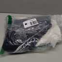 48inch Christmas Tree Skirt Navy Blue Luxury Velvet Plush Fur Skirts Snow Sequin Embroidery Tree Skirts with White Lace Trim Decor Xmas Velvet Trees Skirt for Christmas Holiday Party Home Decorations