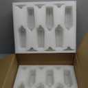 12 Pieces Champagne Glasses, 8.5 OZ Elegant Champagne Flute with Long Stem, Perfect for Wine Tasting, Weddings, Parties, House Warming, Clear