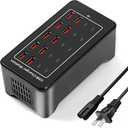 USB C Charger Block 100W USB C Charging Station, 20Port (20A) Multiple Charging Hub Desktop 10 Port USB Charger Compatible for Apple iPhone, iPad, Samsung, Pixel, Cell Phone, Tablets, Office Home Use