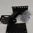Spare Tire Carrier, Boat Trailer Spare Tire Mount, Heavy Duty Tire Holder Bracket for Utility Trailer Tires, Universal Fits 5x4.5, 5x5, 4x4, 6x5.5 Bolt Patterns On UTV/RV Trailer , Holds up to 350 Lbs